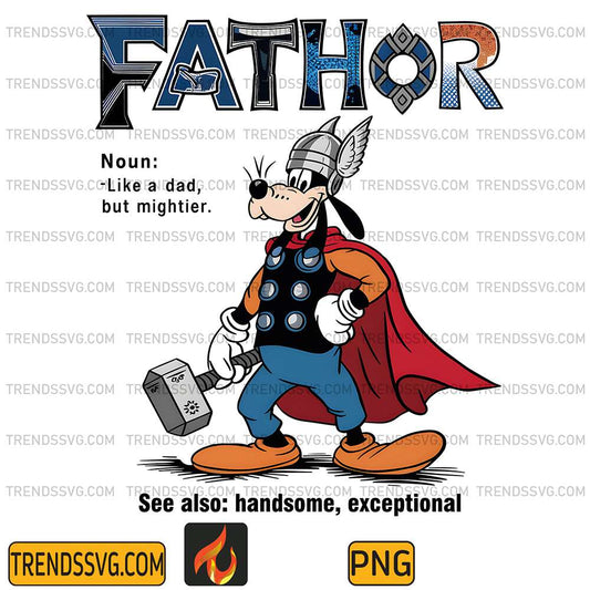 Disney-Goofy-Fathor-Like-A-Dad-But-Mightier-Png