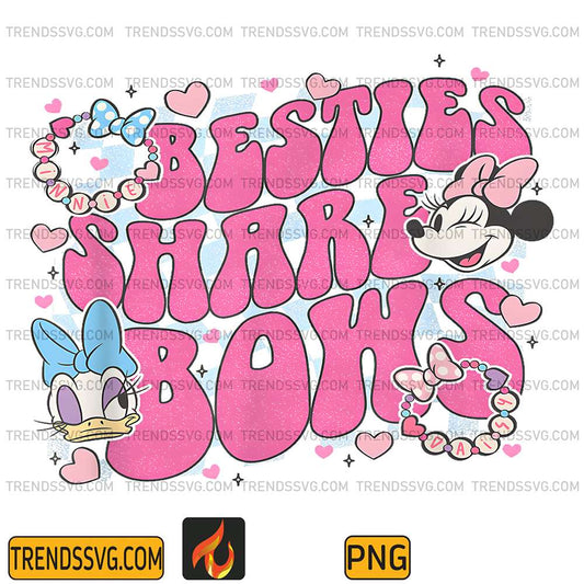 Disney-Mickey-And-Friends-Besties-Share-Bows-Minnie-And-Daisy-Png