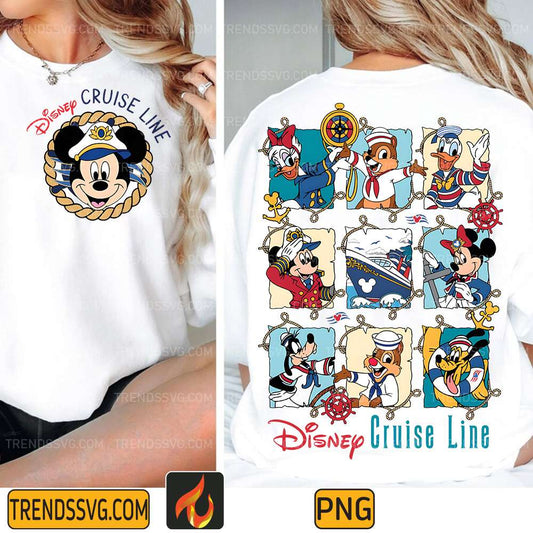 Disney-Mickey-And-Friends-Cruise-Line-Png