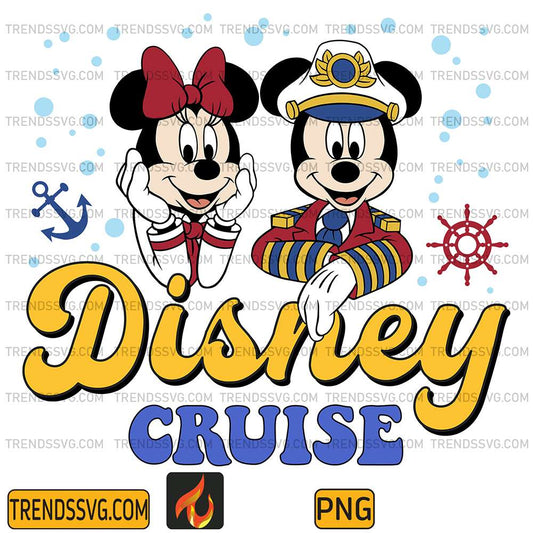 Disney-Mickey-And-Minnie-Cruise-Png