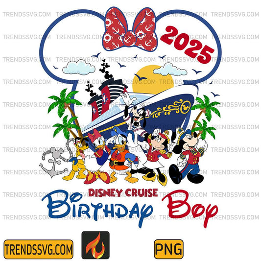 Disney-Minnie-Cruise-2025-Birthday-Boy-Png