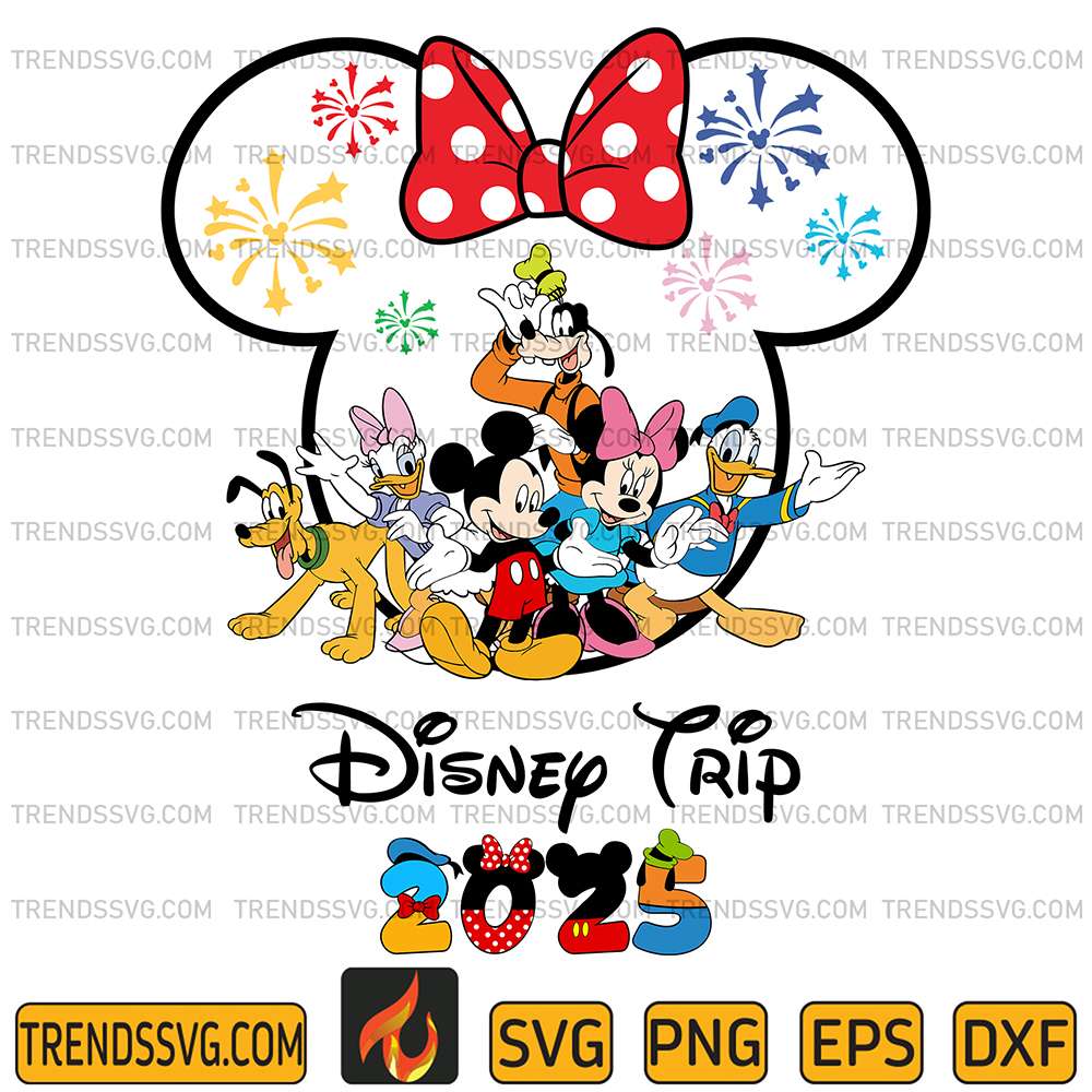 Disney-Minnie-Family-Trip-2025-Svg