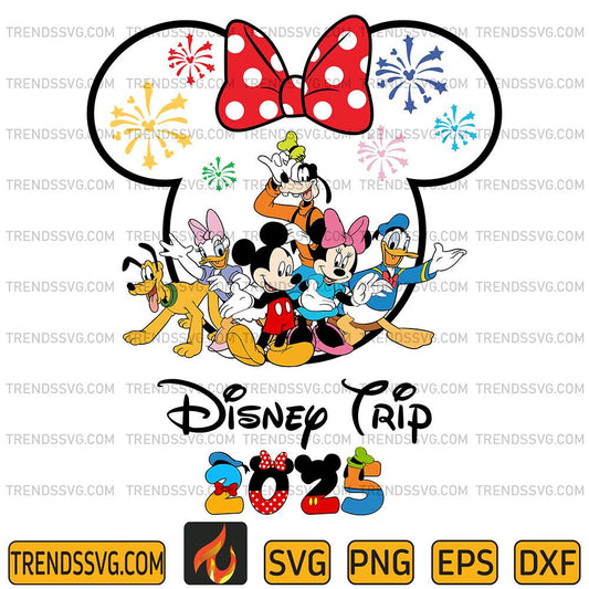 Disney-Minnie-Family-Trip-2025-Svg