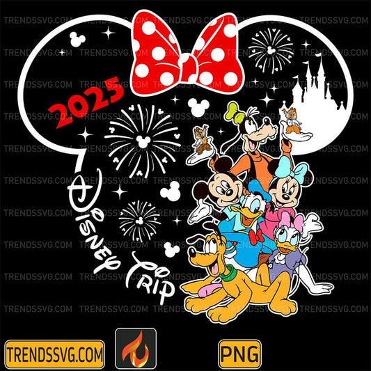 Disney-Minnie-Family-Trip-Vacation-2025-Png-1