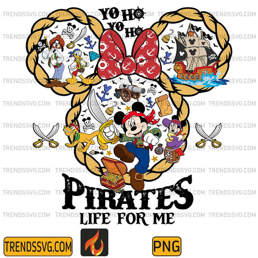 Disney-Minnie-Yo-Ho-Yo-Ho-Pirates-Life-For-Me-Png