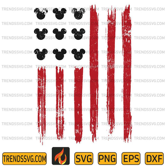 Disney-Mouse-America-Flag-4th-Of-July-Svg