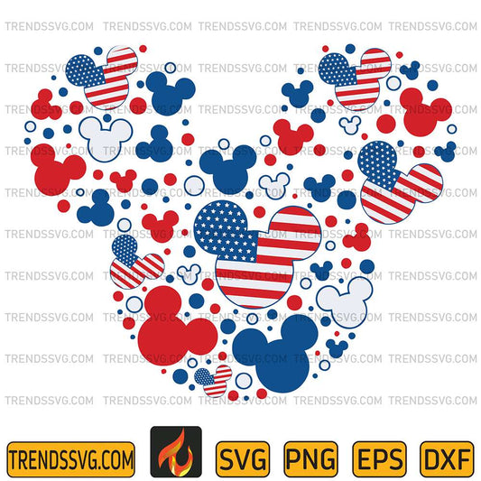 Disney-Mouse-American-4th-Of-July-Svg
