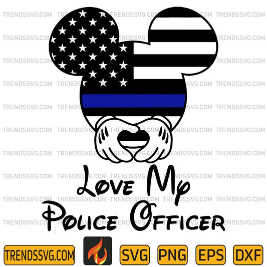 Disney-Mouse-Love-My-Police-Officer-4th-Of-July-Svg