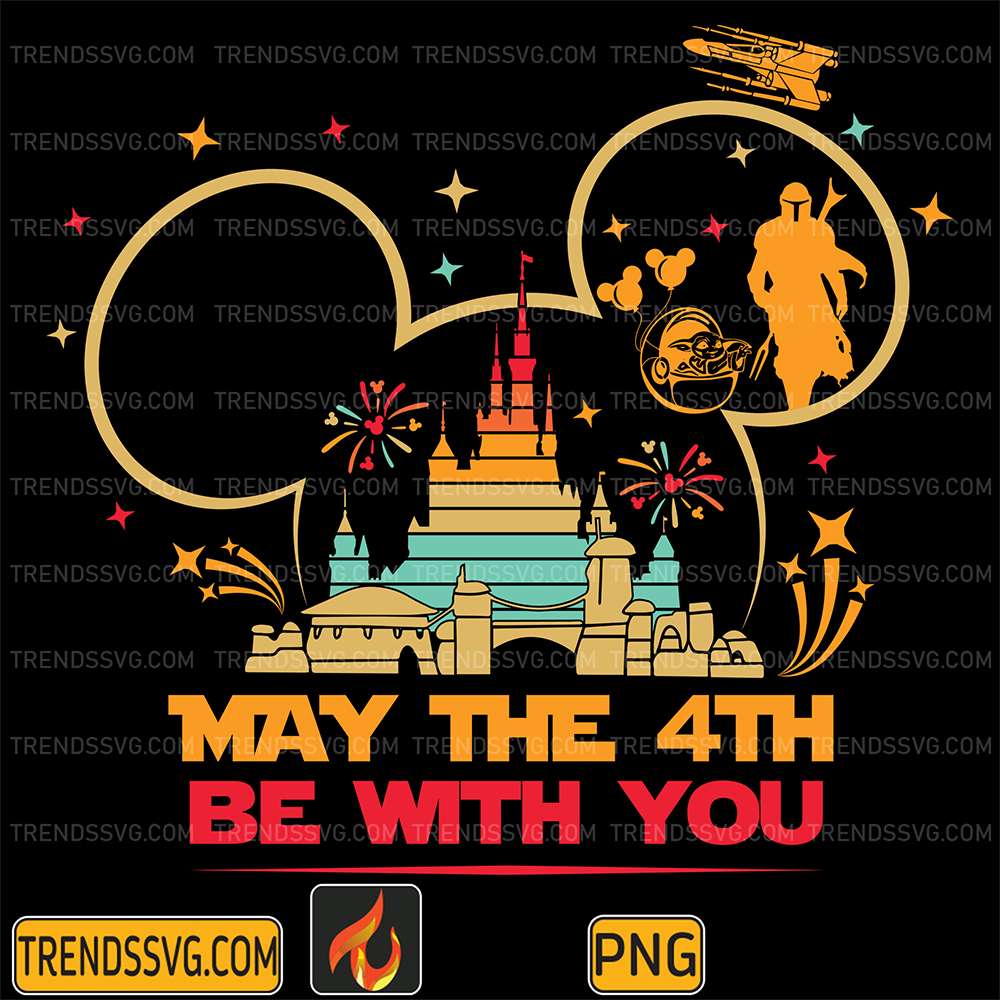 Disney-Mouse-May-The-4th-Be-With-You-Png-1