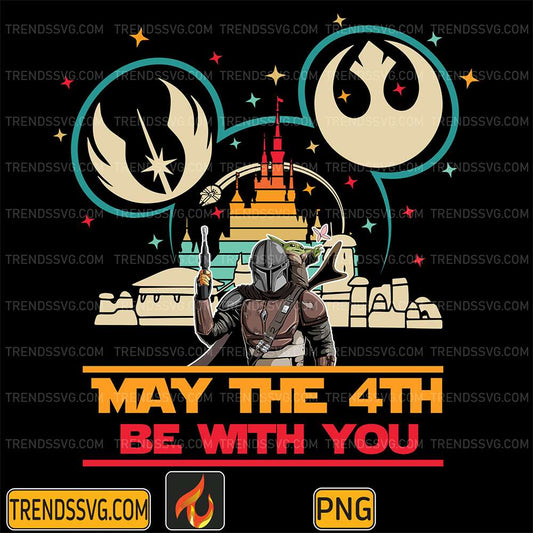 Disney-Mouse-May-The-4th-Be-With-You-Png