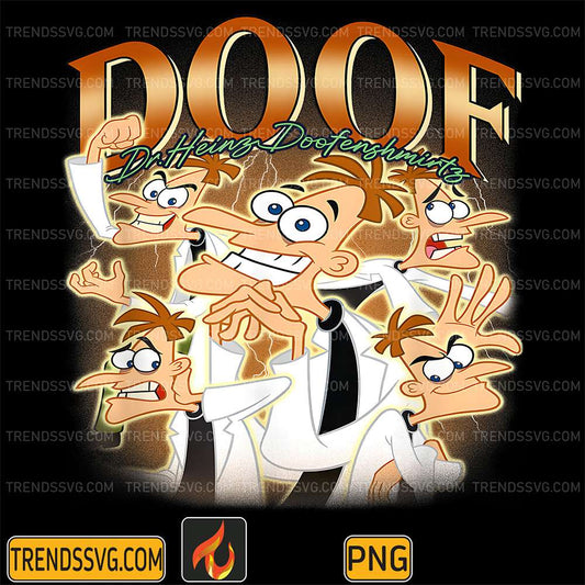Disney-Phineas-And-Ferb-Dr-Heinz-Doofenshmirtz-Showcase-Png