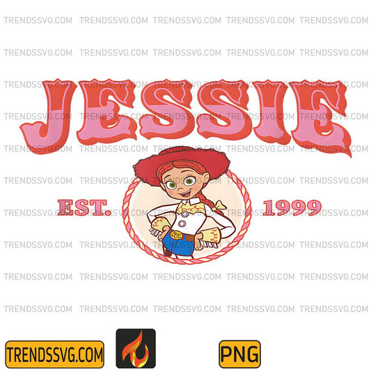 Disney-Pixar-Toy-Story-Jessie-Est-1999-Big-Chest-Portrait-Png