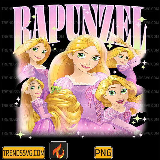 Disney-Tangled-Princess-Rapunzel-Multi-Pose-Png