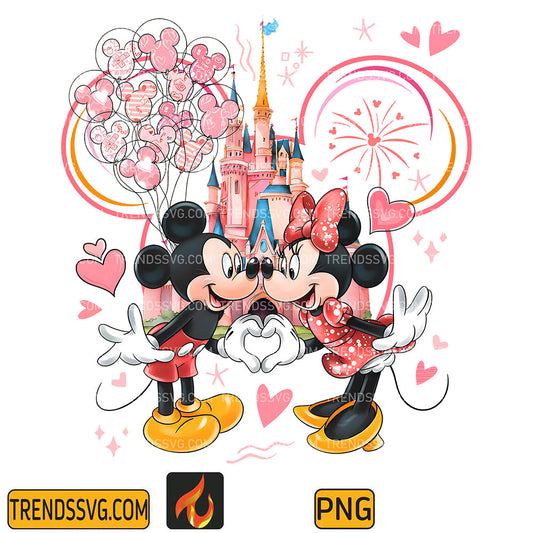 DisneyMickyAndMinnieValentinsPng