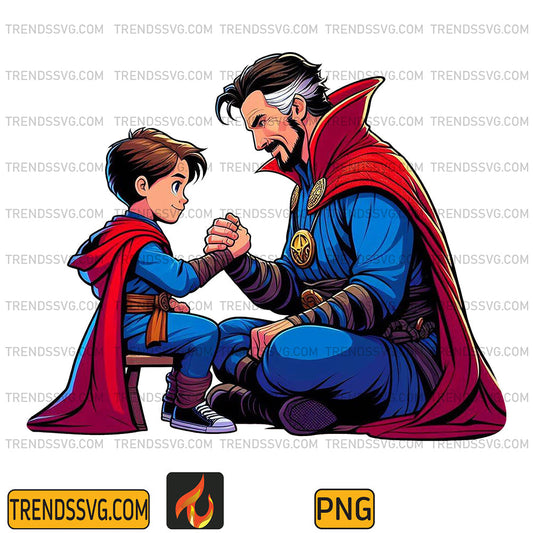 Doctor-Strange-Dad-And-Son-Png_2