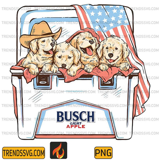 Dogs-Beer-4th-Of-July-Png