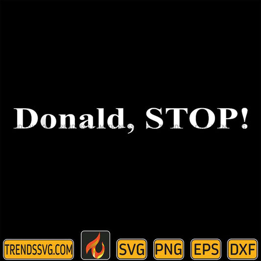 Donald-STOP-Svg