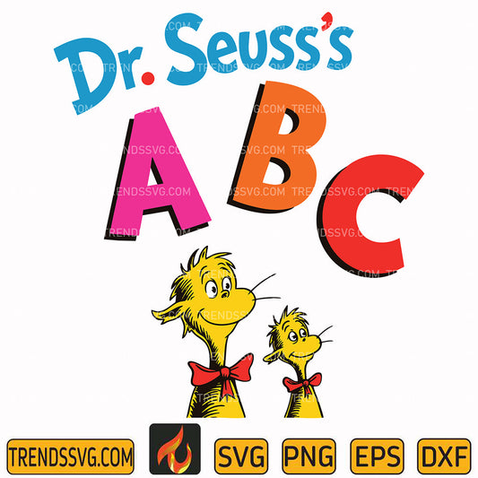 DrSeussAbcBookSvg