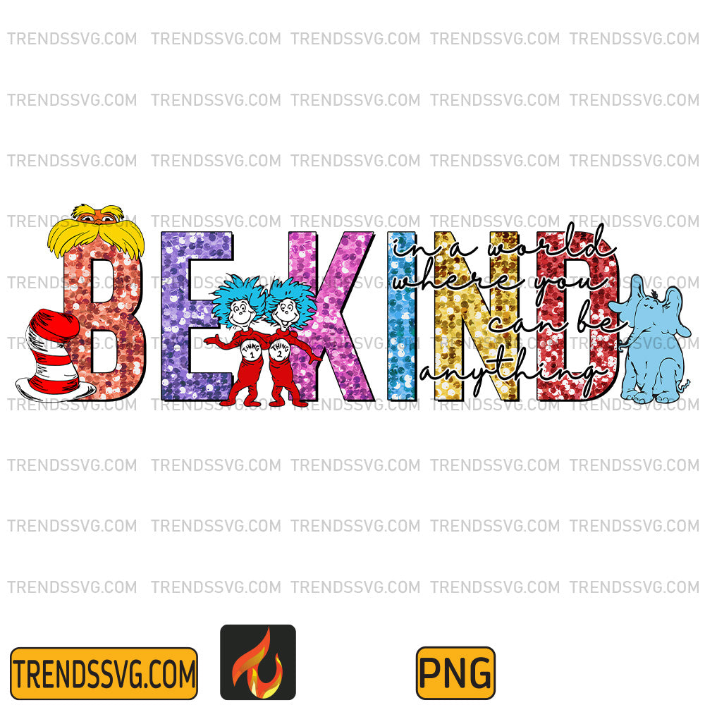 DrSeussBeKindPng