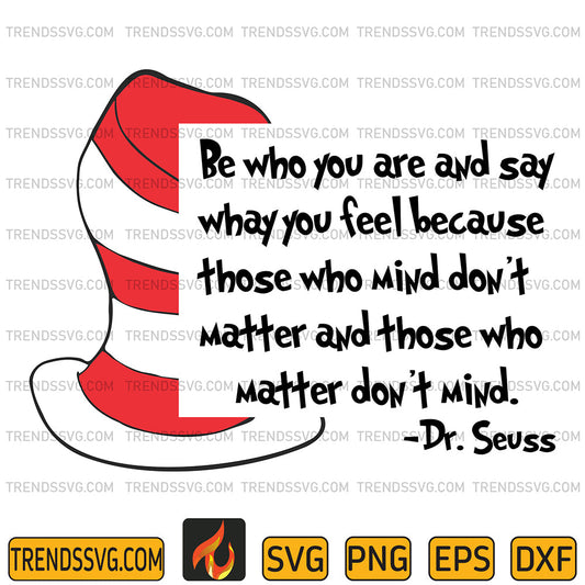 DrSeussBeWhoYouAreAndSaySvg