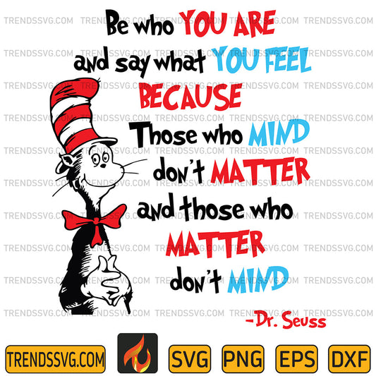 DrSeussBeWhoYouAreSvg