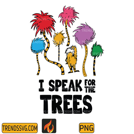 DrSeussLoraxISpeakForTheTreesPng