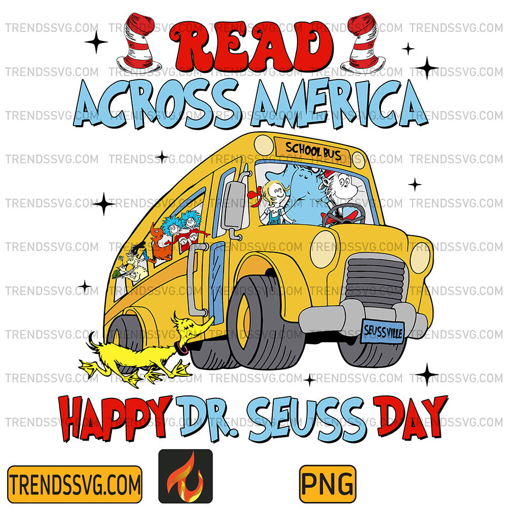 DrSeussReadAcrossAmericaHappyDrSeussDayPng