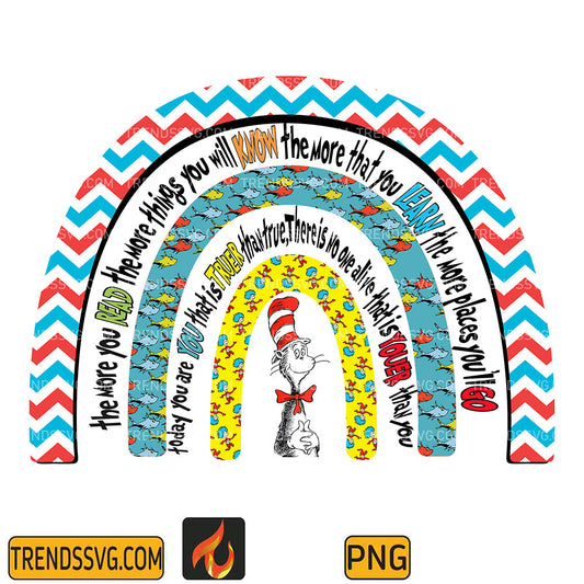 DrSeussReadKnowLearnGoYouTruerYouerPng