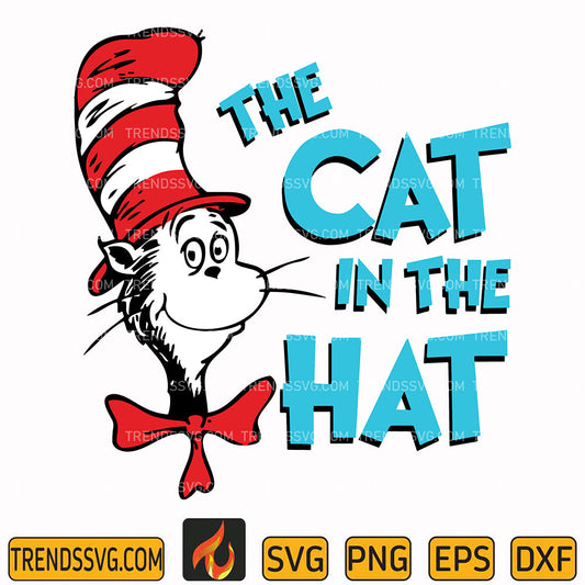 DrSeussTheCatInTheHatSvg