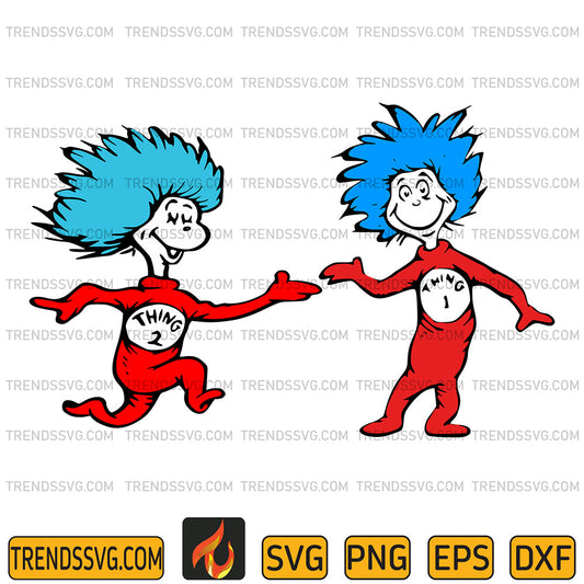 DrSeussThing1AndThing2Svg