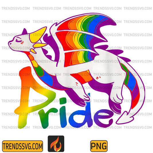 Dragon-LGBT-Gay-Pride-LGBTQ-Pride-Rainbow-Flag-Png