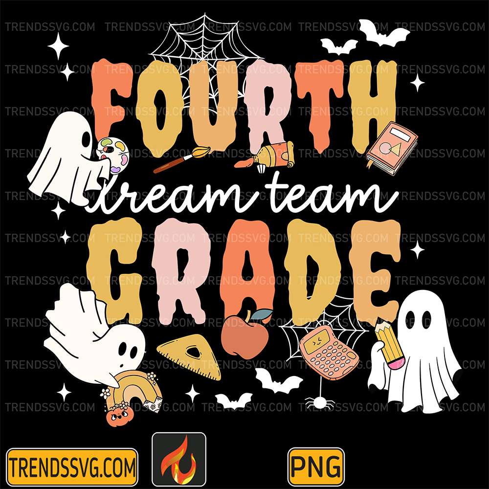 Dream-Team-4th-Grade-Teacher-Halloween-Png