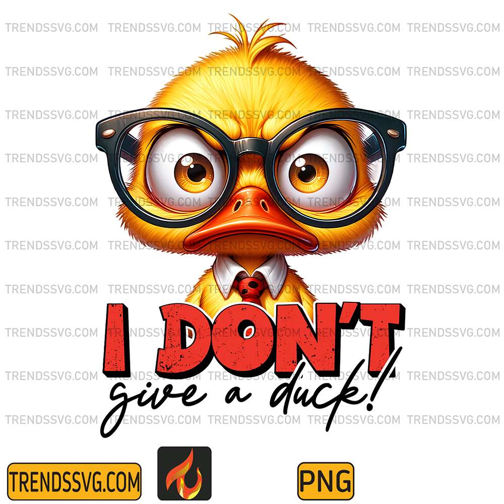 Duck-I-Don-t-Give-A-Duck-Png
