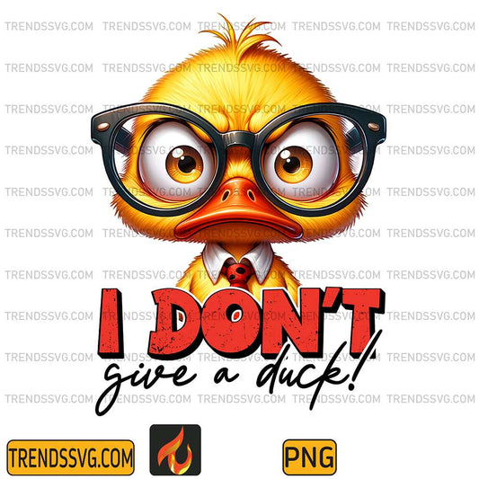 Duck-I-Don-t-Give-A-Duck-Png