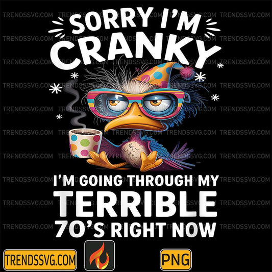 Duck-Sorry-I-m-Cranky-I-m-Going-Through-My-Terrible-70-s-Right-Now-Png