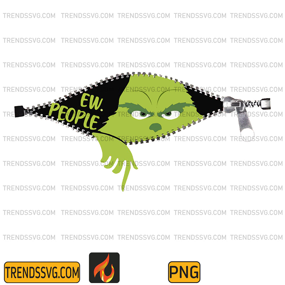 Ew-People-Grinch-Christmas-Png