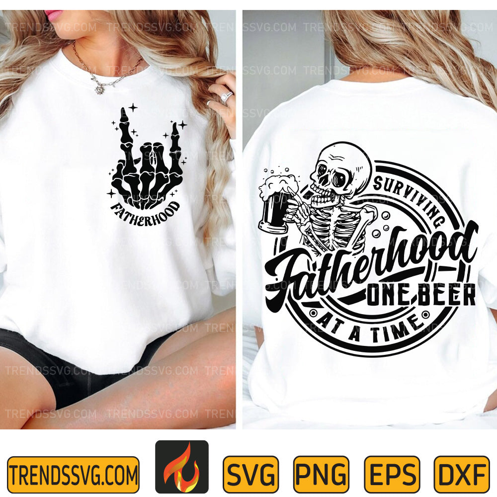 FatherhoodOneBeerSvg