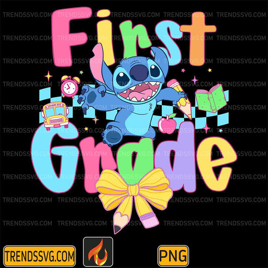 First-Grade-Stitch-Back-To-School-Png