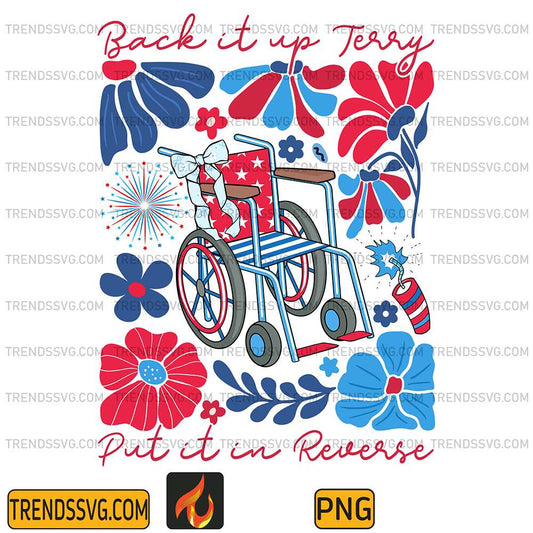 Floral-Back-It-Up-Terry-Put-It-In-Reverse-Png