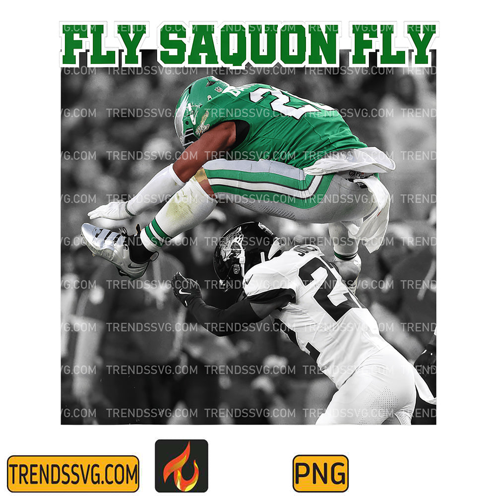 FlySaquonBarkleyEaglesFlyPng