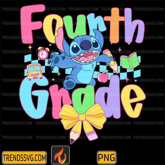 Fourth-Grade-Stitch-Back-To-School-Png