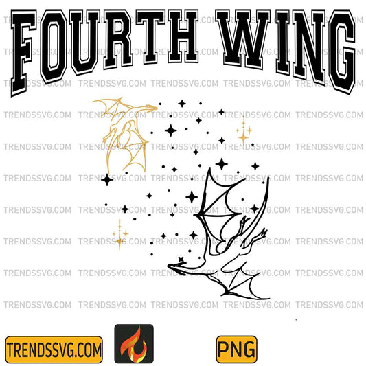 Fourth-Wing-Dragon-Png-15