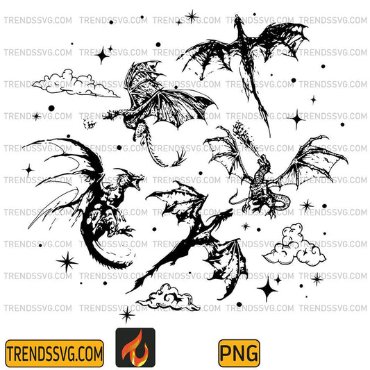 Fourth-Wing-Dragon-Png-16