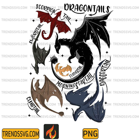 Fourth-Wing-Dragontails-Png