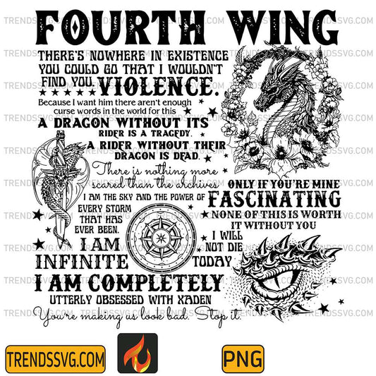 Fourth-Wing-There-s-Nowhere-In-Existence-You-Could-Go-That-I-Wouldn-t-Find-You-Violence-Png-3