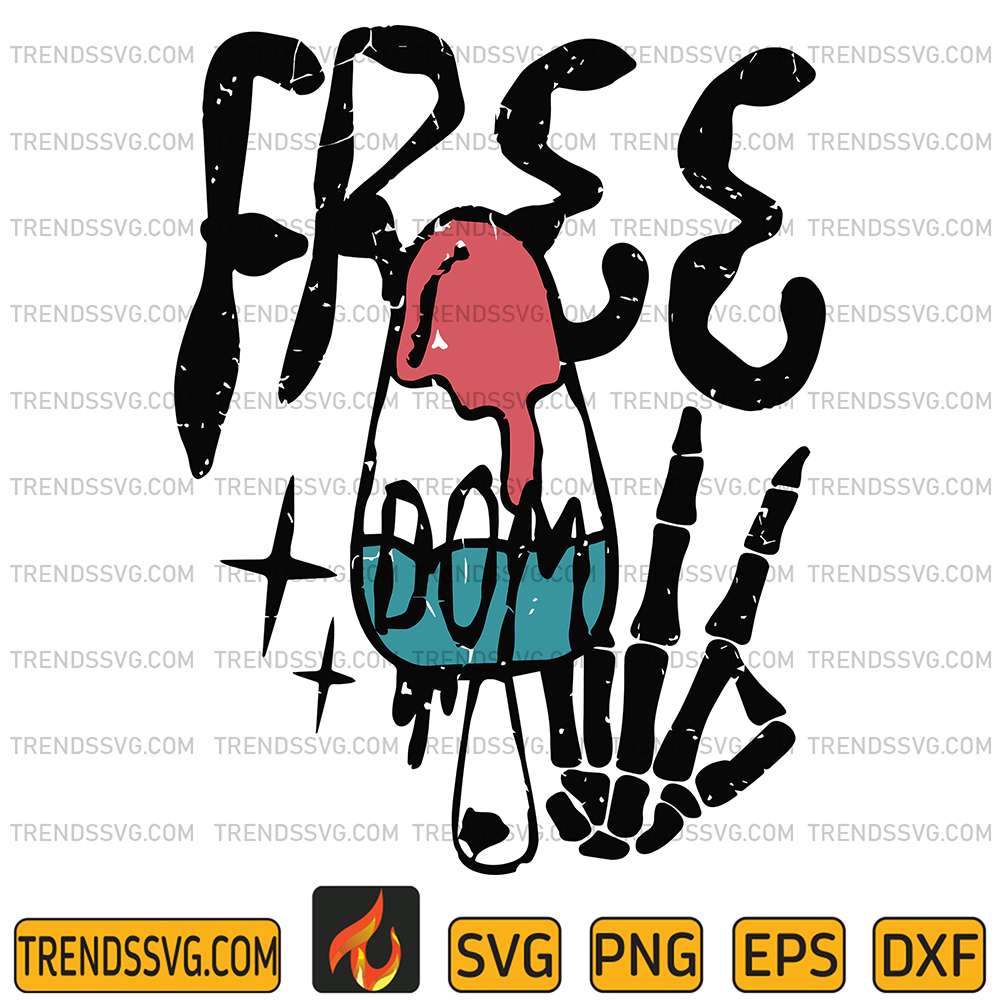 Freedom-Skeleton-4th-Of-July-Svg