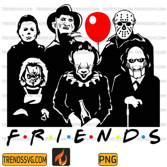 Friends-Balloon-Horror-Character-Halloween-Png