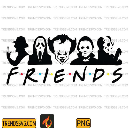 Friends-Scary-Movie-Character-Halloween-Png-1