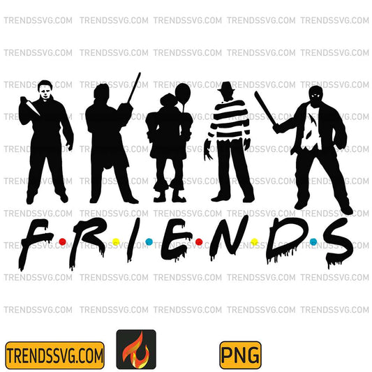 Friends-Scary-Movie-Character-Halloween-Png-2
