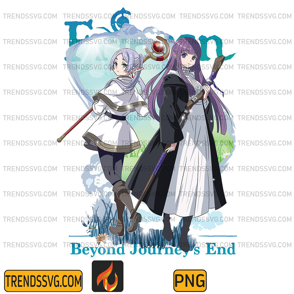 FrierenAndFernSoloLevelingPng_2